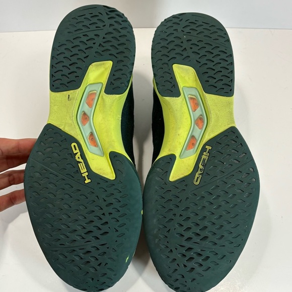 Head Sprint Pro 3.5 Mens Tennis Shoes Green Size 11 - Picture 7 of 8